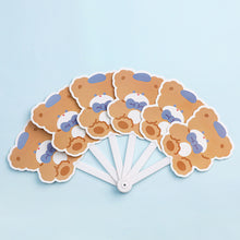 Load image into Gallery viewer, Cute Cartoon Folding Fan Children Holding Portable Fan Girls Summer Handheld Fan
