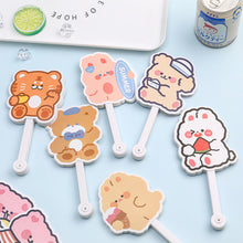 Load image into Gallery viewer, Cute Cartoon Folding Fan Children Holding Portable Fan Girls Summer Handheld Fan
