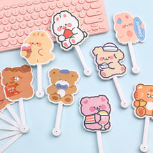Load image into Gallery viewer, Cute Cartoon Folding Fan Children Holding Portable Fan Girls Summer Handheld Fan
