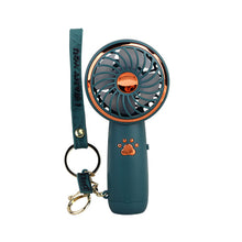 Load image into Gallery viewer, Cat Paw USB Rechargeable Mini Handheld Fan Portable Summer Pocket Fan with Lanyard Outdoor Handy Fan Students Fan
