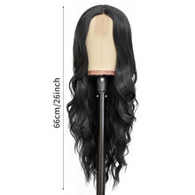 Load image into Gallery viewer, Long Curly Hair Large Wave Front Lace Wig Women's Synthetic Wig Set Elegant Long Curly Women Wig False Hair Cover
