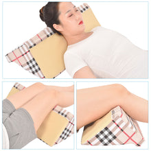Load image into Gallery viewer, Triangle Cushion R-shaped Turning Pillow for The Elderly R-shaped Side Body Position Cushion High-density Sponge Cushion
