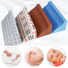 Load image into Gallery viewer, Triangle Cushion R-shaped Turning Pillow for The Elderly R-shaped Side Body Position Cushion High-density Sponge Cushion
