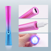Load image into Gallery viewer, Portable Dryer Machine UV Nail Lamp USB Rechargeable UV LED Nail Quick Drying Light Handheld Manicure Lamp For Gel Varnish Tools
