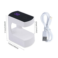 Load image into Gallery viewer, Portable Mini Nail Drying Lamp LED Lamp Nail Dryer UV Lamp Manicure Gel Nail Polish Dryer Household Travel with USB Cable
