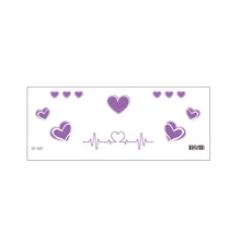 Load image into Gallery viewer, Creative Rainbow Cloud Waterproof Facial Tattoo Stickers Party Simulated Concert Facial Makeup Tattoo Stickers
