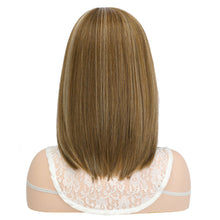 Load image into Gallery viewer, Forehead Lace Comfortable Breathable Wig High Temperature Silk Straight Hair Full Top Wig Women Hair Extensions
