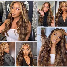 Load image into Gallery viewer, Forehead Lace Fluffy Natural Wig High Temperature Silk Long Curly Hair Realistic Full Top Wig Women Hair Extensions
