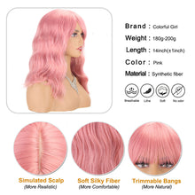 Load image into Gallery viewer, Water Ripple Short Curly Hair Wig Comfortable Breathable Adjustable Full Top Wig Simulated Synthetic Hairpiece
