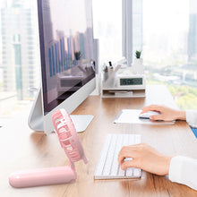 Load image into Gallery viewer, Handheld Mini Fan Portable Pocket Fan USB Charging Fan 3 Speeds Adujustable Summer Cooling Fan for Home Outdoor
