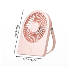 Load image into Gallery viewer, Desktop Fan Office PC Connection Mini Fan Students School Fan 3 Speeds Adujustable Summer Cooling Fan for Home Outdoor
