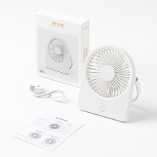 Load image into Gallery viewer, Desktop Fan Office PC Connection Mini Fan Students School Fan 3 Speeds Adujustable Summer Cooling Fan for Home Outdoor
