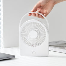 Load image into Gallery viewer, Desktop Fan Office PC Connection Mini Fan Students School Fan 3 Speeds Adujustable Summer Cooling Fan for Home Outdoor
