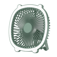 Load image into Gallery viewer, Outdoor Camping Fan USB Charging Ceiling Fan Light 180° Rotation Desktop Fan Tent Night Light Electric Cooling Fan for Fishing
