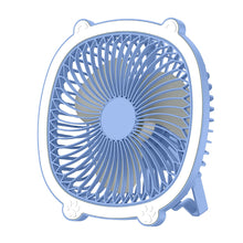 Load image into Gallery viewer, Outdoor Camping Fan USB Charging Ceiling Fan Light 180° Rotation Desktop Fan Tent Night Light Electric Cooling Fan for Fishing
