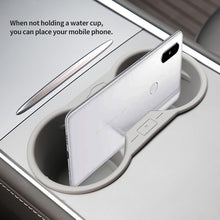 Load image into Gallery viewer, Car Interior Cup Holder Accessories Center Console Non-slip Silicone Water Cup Insert Phone Holder For Tesla Model 3 Y 2023
