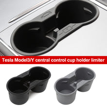 Load image into Gallery viewer, Car Interior Cup Holder Accessories Center Console Non-slip Silicone Water Cup Insert Phone Holder For Tesla Model 3 Y 2023
