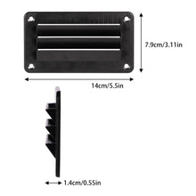 Load image into Gallery viewer, RV Air Vent Louver Air Outlets Professional Bathroom Office Ventilation Outlet Grille Louver with Screws For Boat Yacht Accessories Exhaust Fan
