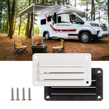 Load image into Gallery viewer, RV Air Vent Louver Air Outlets Professional Bathroom Office Ventilation Outlet Grille Louver with Screws For Boat Yacht Accessories Exhaust Fan
