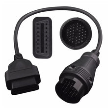 Load image into Gallery viewer, 38Pin to 16Pin to 14Pin OBD2 OBD Diagnostic Connector Cable Adapter For Mercedes Benz
