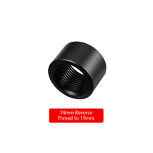 Load image into Gallery viewer, Inductive Flash Tactical Silencer 14mm Reverse Thread To 19mm Metal Adapter Ring for 19mm OD Outer Barrel Toy Accessories
