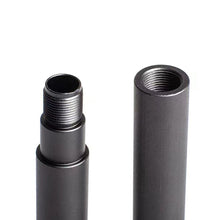 Load image into Gallery viewer, 11/13/15/17.5cm Metal Concavo-Convex Pipe with 14mm Inverse Thread Connector for JM Gen.8/9/10 M4 / BD556 Toy Modification Accessories

