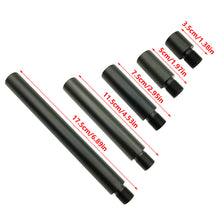 Load image into Gallery viewer, 5/7.5/11.5/17.5cm Metal Straight Pipe With 14mm Reverse Tooth Splicing Tube for AEG/M4/SLR Toy Modification Accessories
