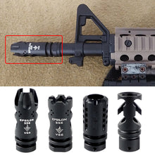 Load image into Gallery viewer, Aluminum 14mm Reverse Thread CCW Flash Hider Decorative Cap for JM Gen. 9/10 Metal Decoration Toy Modification Accessories
