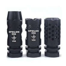 Load image into Gallery viewer, Aluminum 14mm Reverse Thread CCW Flash Hider Decorative Cap for JM Gen. 9/10 Metal Decoration Toy Modification Accessories
