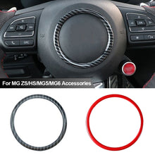 Load image into Gallery viewer, Car Steering Wheel Interior Emblem Decorative Circle Ring Styling Sticker For MG ZS/HS/MG5/MG6 Accessories
