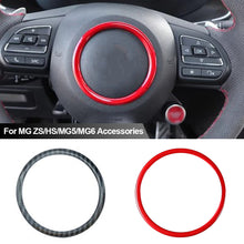 Load image into Gallery viewer, Car Steering Wheel Interior Emblem Decorative Circle Ring Styling Sticker For MG ZS/HS/MG5/MG6 Accessories
