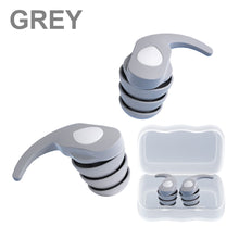 Load image into Gallery viewer, Silicone Noise Reduction Earplugs Reusable Outdoor Filter Anti-Noise Earplugs Comfortable Washable Sleeping Earplugs
