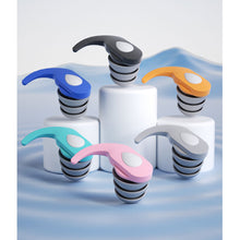Load image into Gallery viewer, Silicone Noise Reduction Earplugs Reusable Outdoor Filter Anti-Noise Earplugs Comfortable Washable Sleeping Earplugs
