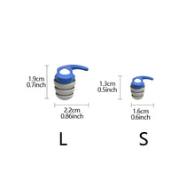 Load image into Gallery viewer, Silicone Noise Reduction Earplugs Reusable Outdoor Filter Anti-Noise Earplugs Comfortable Washable Sleeping Earplugs

