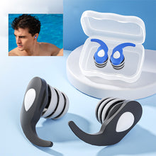 Load image into Gallery viewer, Silicone Noise Reduction Earplugs Reusable Outdoor Filter Anti-Noise Earplugs Comfortable Washable Sleeping Earplugs
