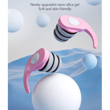 Load image into Gallery viewer, Silicone Noise Reduction Earplugs Reusable Outdoor Filter Anti-Noise Earplugs Comfortable Washable Sleeping Earplugs
