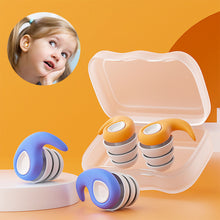 Load image into Gallery viewer, Three Layer Silicone Noise Reduction Earplugs Soft Comfortable Sound Insulation Sleeping Earplugs for Adults Children
