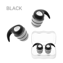 Load image into Gallery viewer, Three Layer Silicone Noise Reduction Earplugs Soft Comfortable Sound Insulation Sleeping Earplugs for Adults Children
