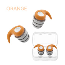 Load image into Gallery viewer, Three Layer Silicone Noise Reduction Earplugs Soft Comfortable Sound Insulation Sleeping Earplugs for Adults Children
