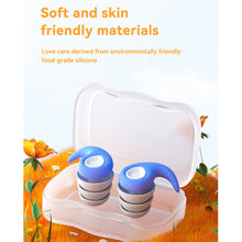 Load image into Gallery viewer, Three Layer Silicone Noise Reduction Earplugs Soft Comfortable Sound Insulation Sleeping Earplugs for Adults Children
