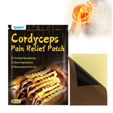 Load image into Gallery viewer, 8pcs/pack Cordyceps Far-infrared Pain Relieving Patch Promoting Blood Circulation Relieving Muscle Joint Pain Plaster
