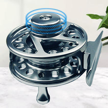 Load image into Gallery viewer, 1PC All Metal Front Wheel Base Removed Modified Live Fish Buckle Release Power Fly Fishing Wheel Rod Modified Fishing Equipment
