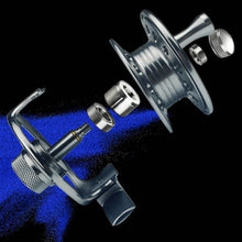 Load image into Gallery viewer, 1PC All Metal Front Wheel Base Removed Modified Live Fish Buckle Release Power Fly Fishing Wheel Rod Modified Fishing Equipment
