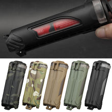 Load image into Gallery viewer, 1PC Multi-Functional Tactical Battery Storage Box Molle Waterproof Dustproof Storage Tank For CR123/AAA Batteries - Double
