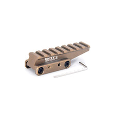 Load image into Gallery viewer, 1PC UN Elevating Guide Rail UNITY Base Metal Support 556/558/EXPS3-0 Rail Riser Seat
