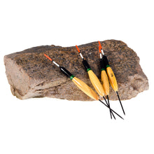 Load image into Gallery viewer, 10PCS/SET Paulownia Wood Fishing Float Wooden Buoy Bobber Tube Fish Tackle Accessory Flotadore
