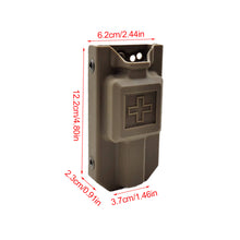 Load image into Gallery viewer, EMT Tourniquet Nylon Storage Box Simple Medical Box Outdoor Tactical Equipment Supplies Multifunctional MOLLE Accessory Box
