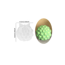 Load image into Gallery viewer, 3D Candle Silicone Mold Polka Dot Cylindrical Lantern Round Ball Mold DIY Resin Mould Home Decor Supplies
