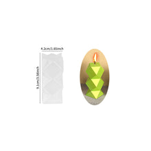 Load image into Gallery viewer, 3D Candle Silicone Mold Polka Dot Cylindrical Lantern Round Ball Mold DIY Resin Mould Home Decor Supplies
