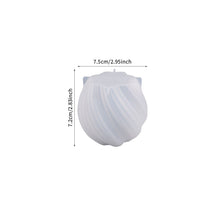 Load image into Gallery viewer, 3D Art Candle Mold DIY Silicone Candle Mold Cake Resin Molds 3D Art Wax Candle Making Mould Silicone Handmade Soap Molds
